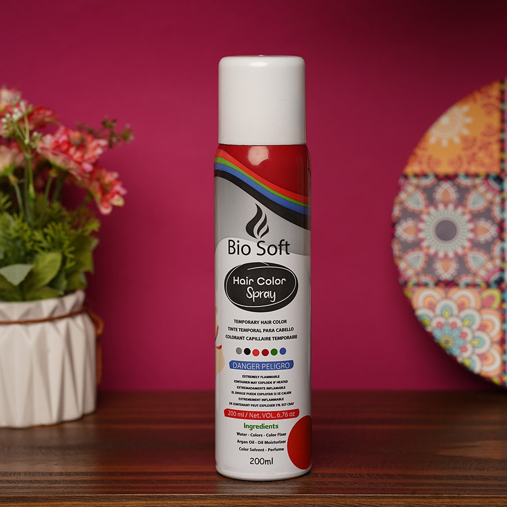 سبراي صبغة الشعر المؤقت Bio Soft - الصورة 2