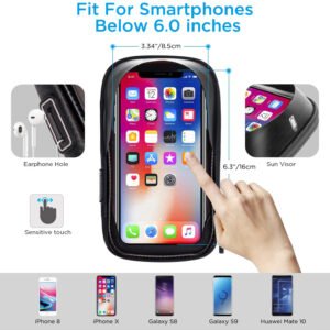 • "	حامل موبايل وتربروف تاتش و حافظ للكروت"