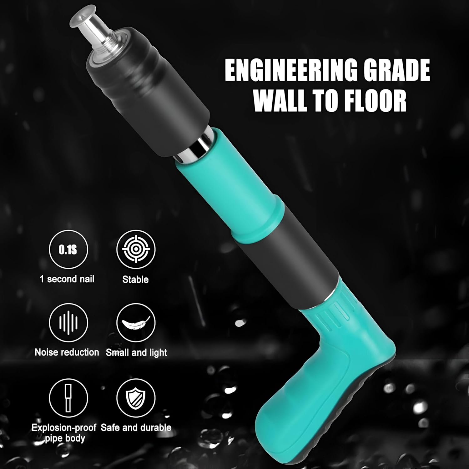 مسدس المسامير الحديث + 20 مسمار