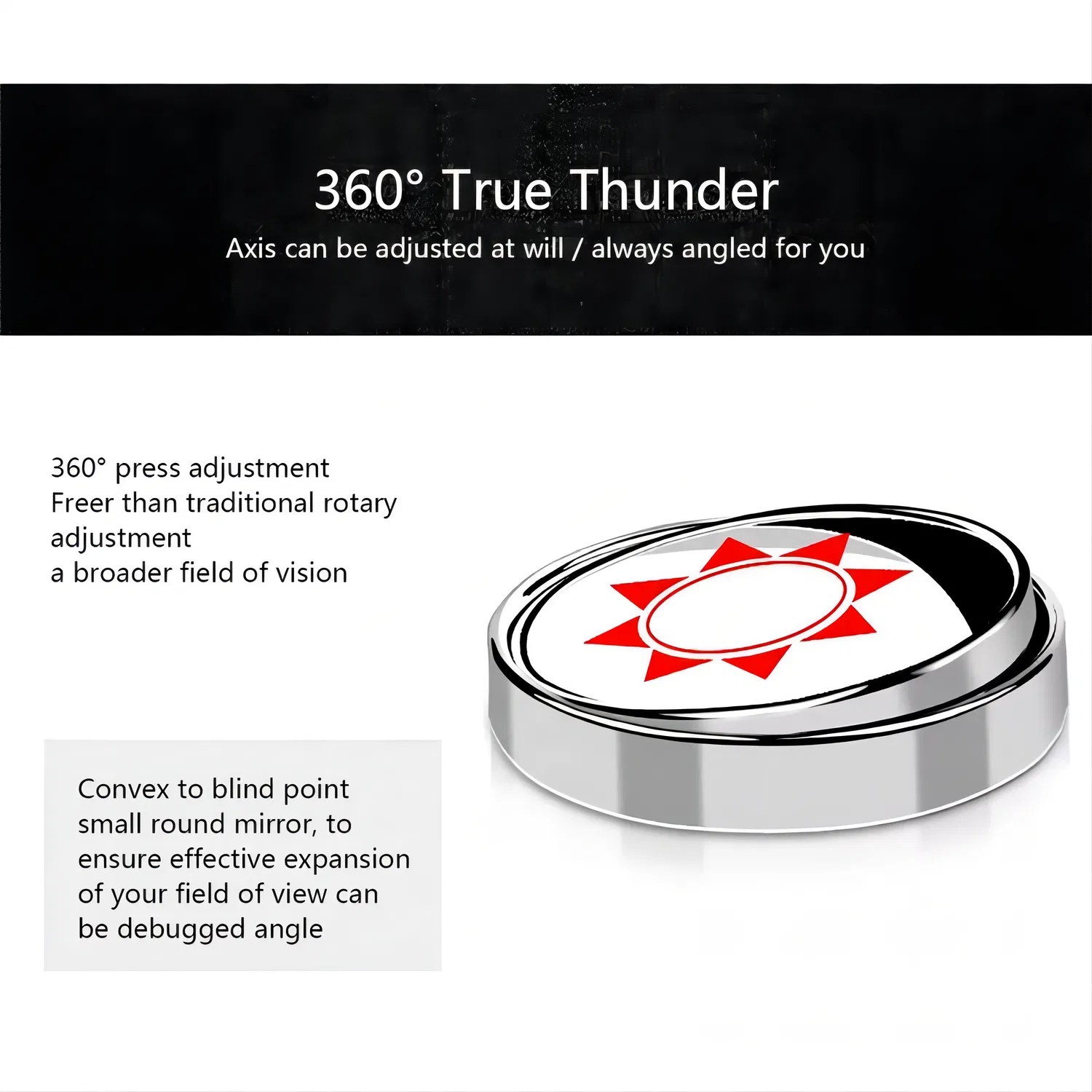 عرض قطعتين مرايا الزاويه العمياء - الصورة 3