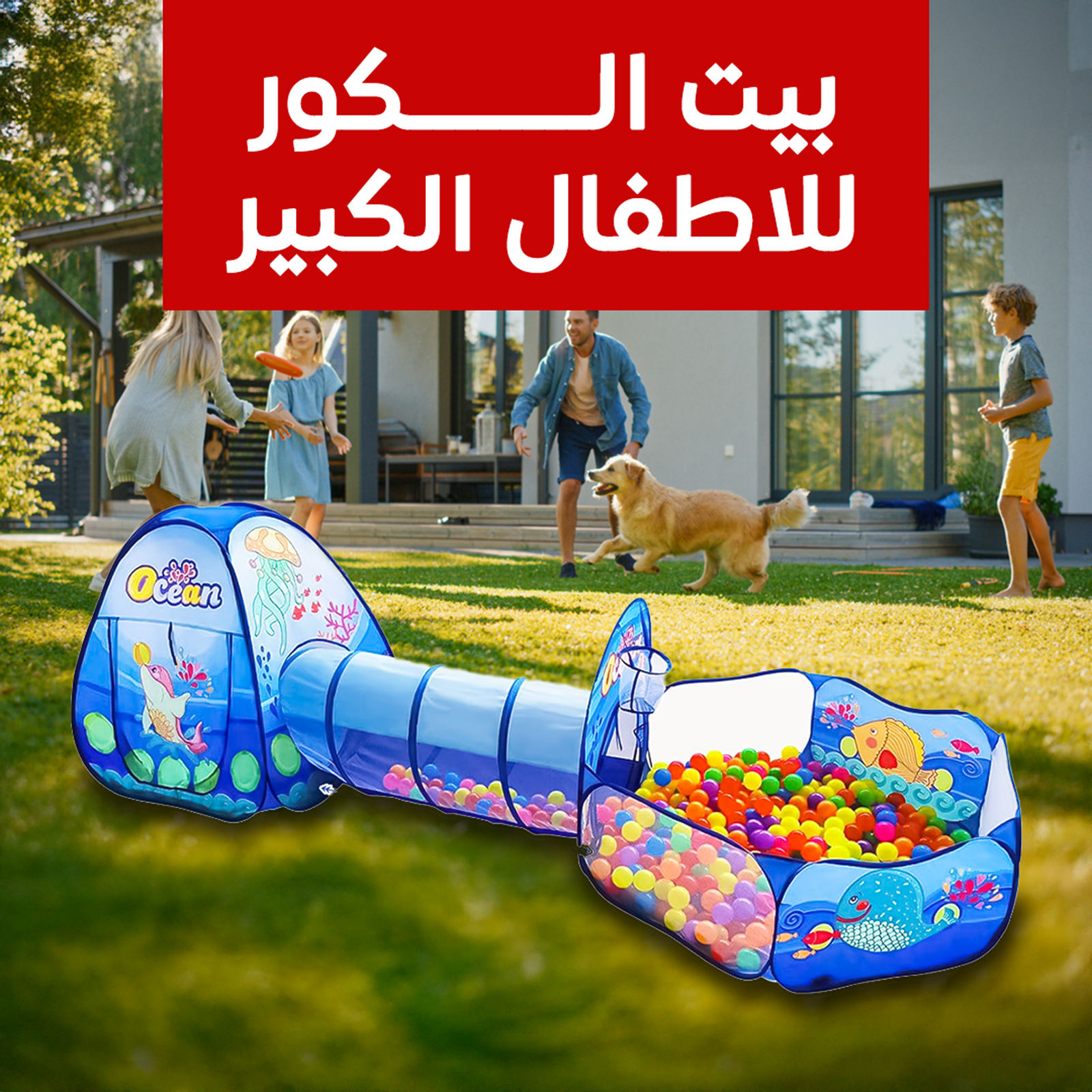 بيت الكور للاطفال الكبير - الصورة 2