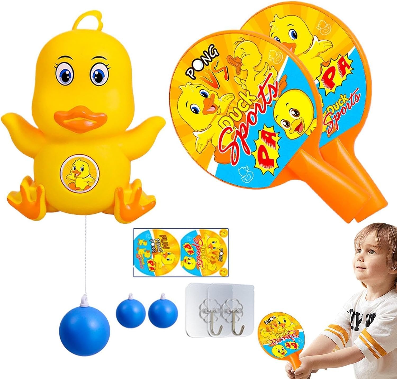 لعبة بنج بونج بطوط المعلقة - الصورة 2