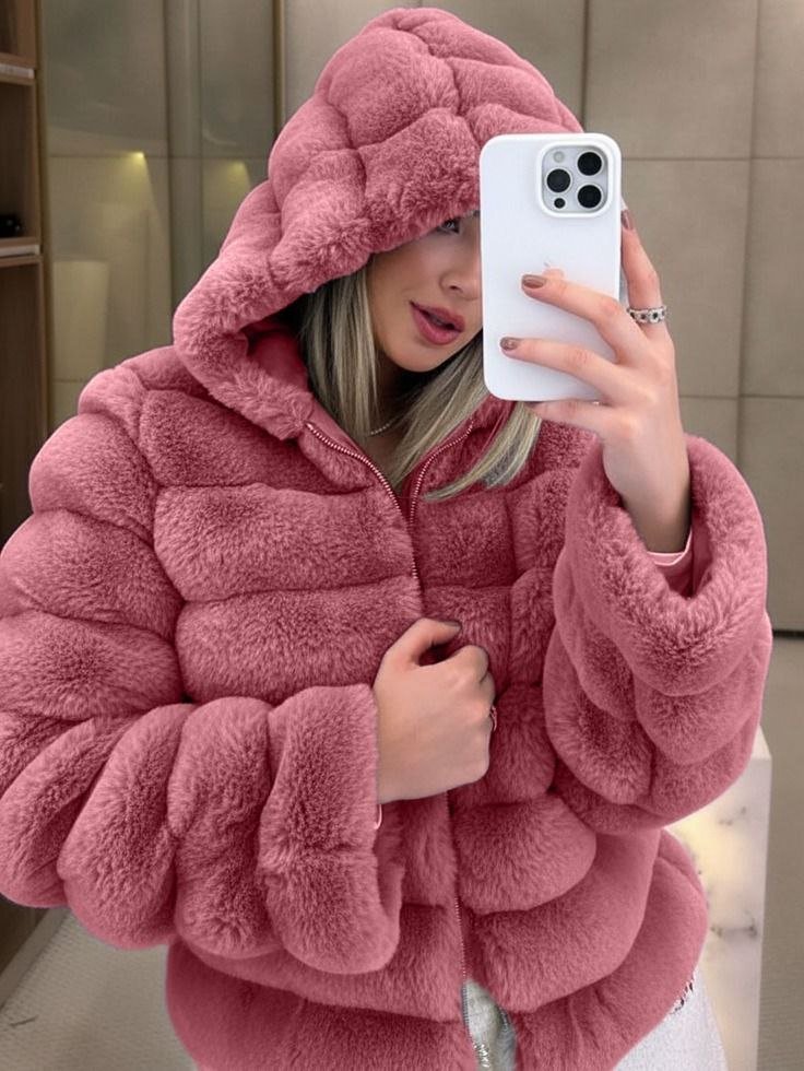 جاكت فرو حرير مضلع