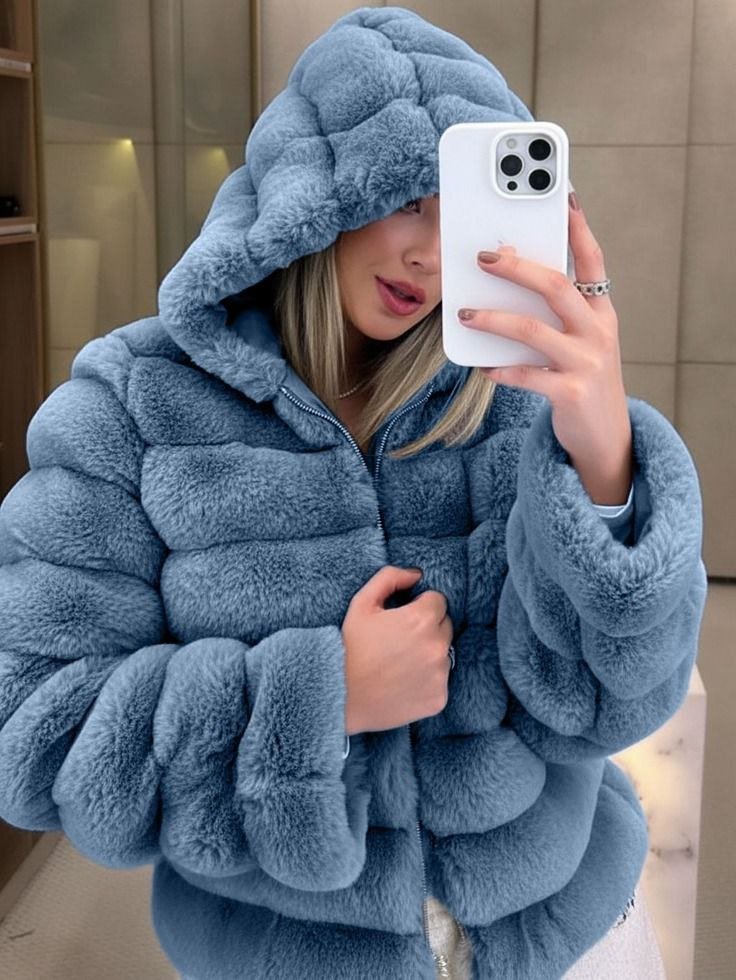 جاكت فرو حرير مضلع